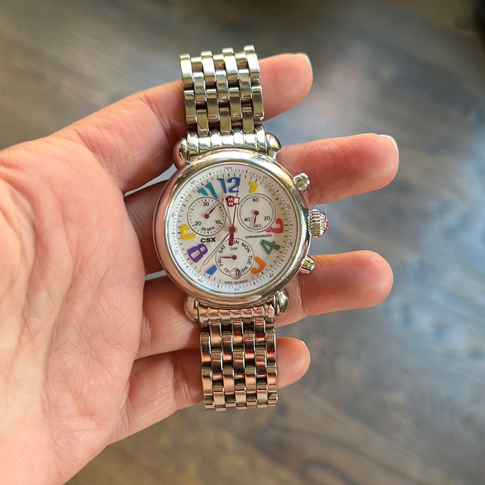 Michele CSX Carousel Watch